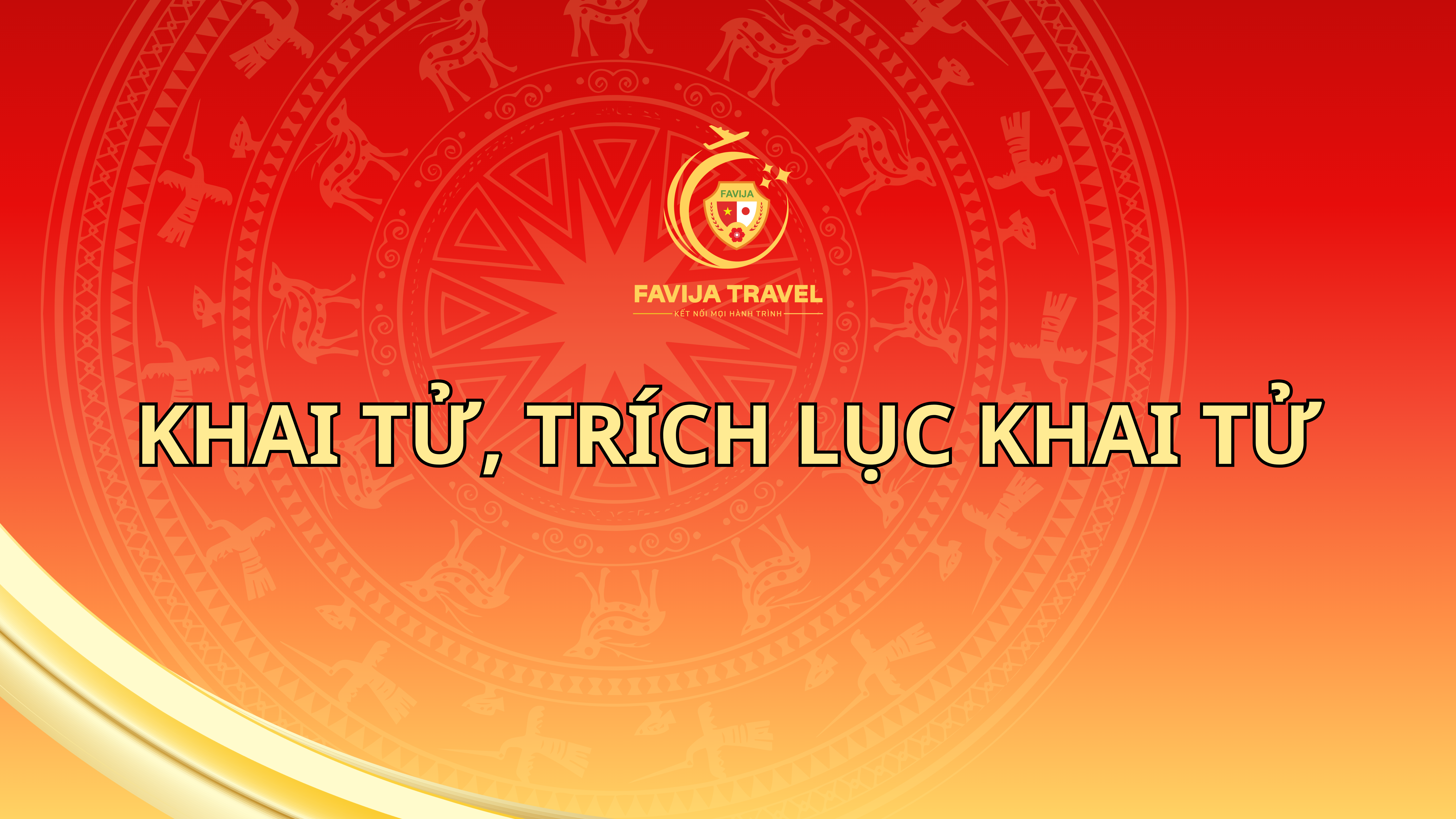KHAI TỬ, TRÍCH LỤC KHAI TỬ